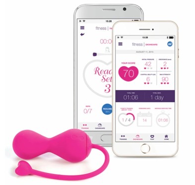 Kulki gejszy - Lovelife by OhMiBod Krush Pink